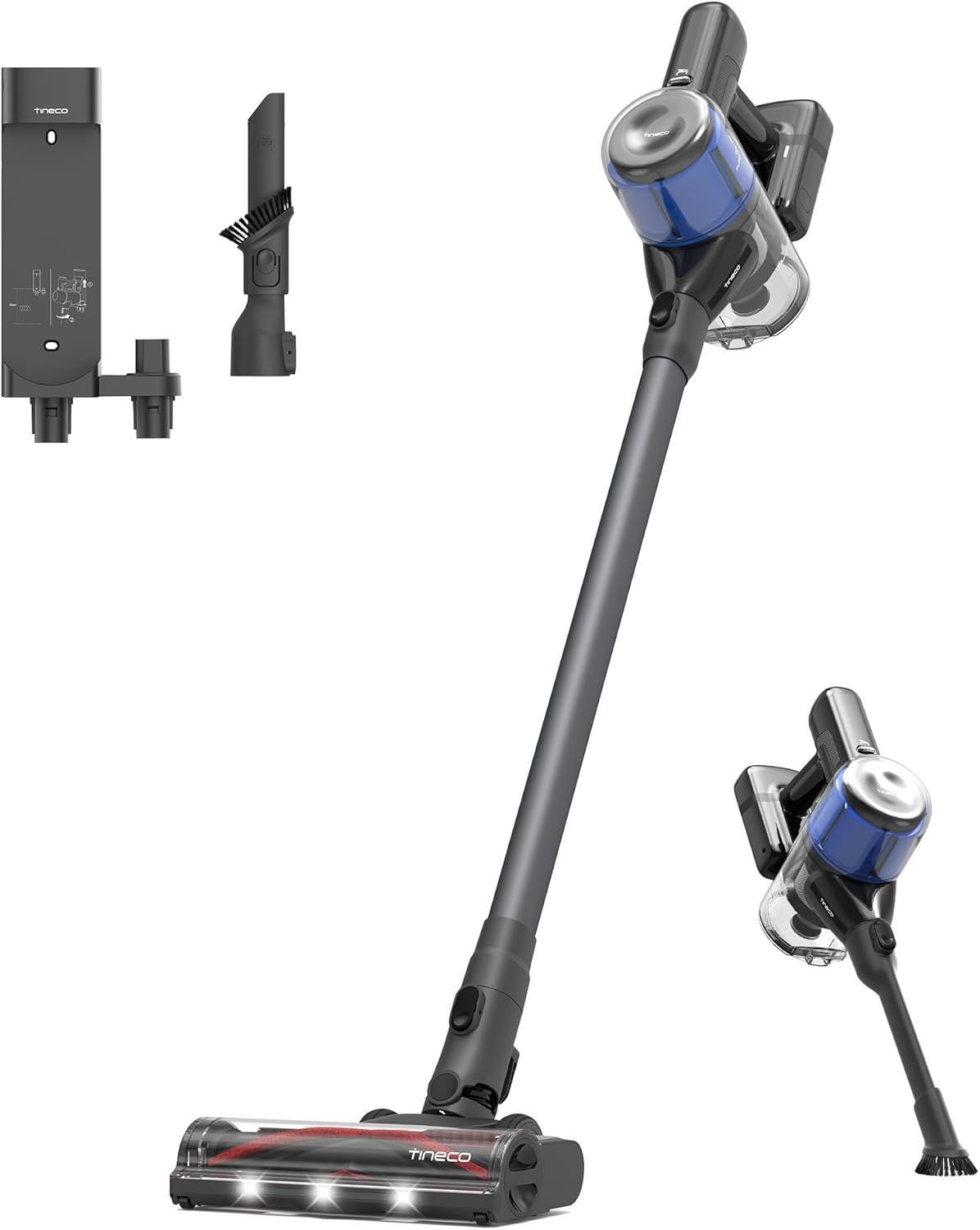 Tineco Pure ONE S30 Cordless Vacuum Cleaner, 150AW Powerful Suction, Zero Tangle Brush, Up to 65min