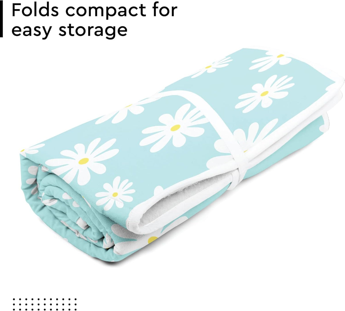 Encasa XO Ironing Mat/Pad (Large 48"x28") with 3mm Padding & Silicone Iron Rest for Steam Pressing