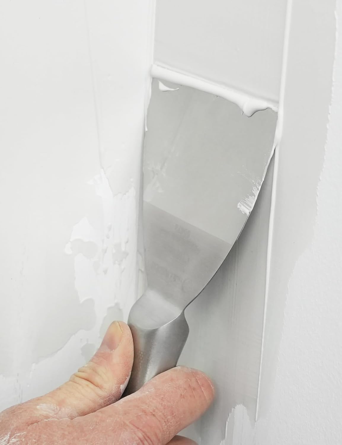 ROLLINGDOG 4 inch Putty Knife - Paint Scraper Drywall Knife with 420 Stainless Steel One Piece