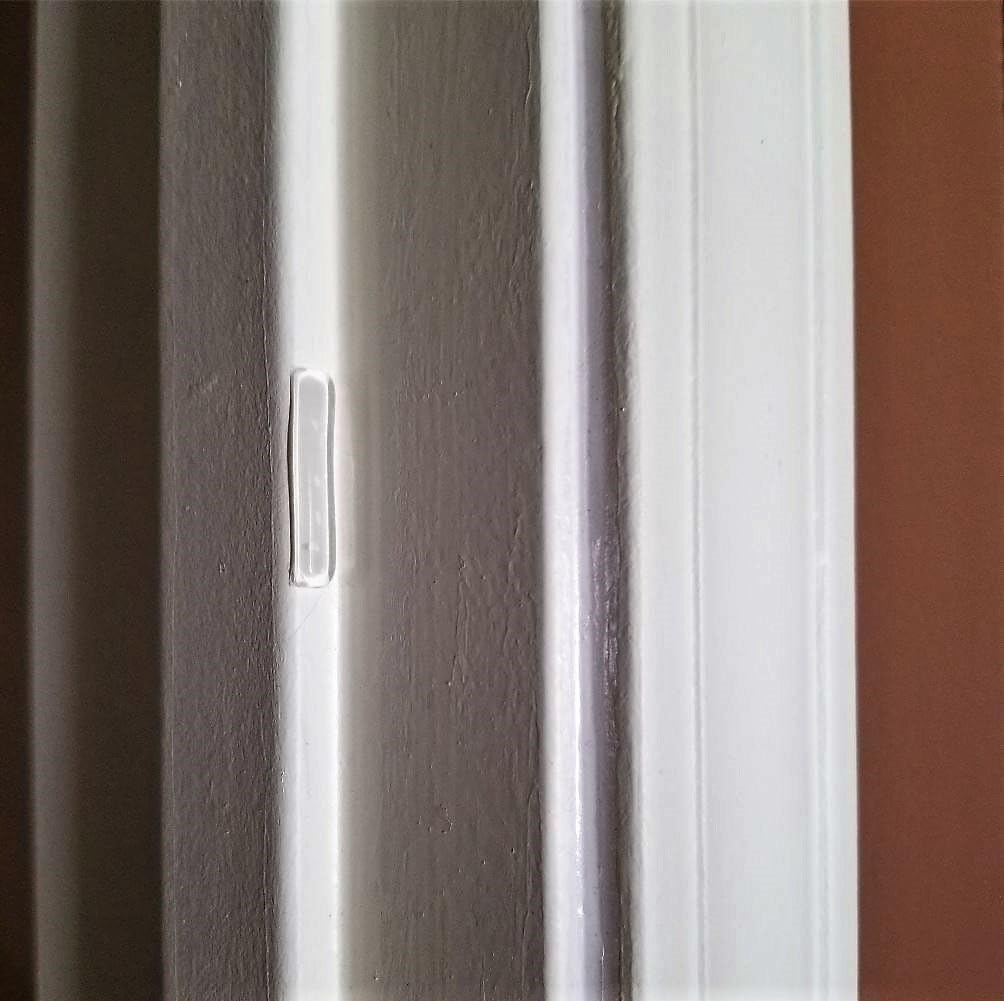 HushBumps Ultra-Quiet Bumpers for Interior Doors 3-Pack. Prevent Door Slamming and Provides Soft