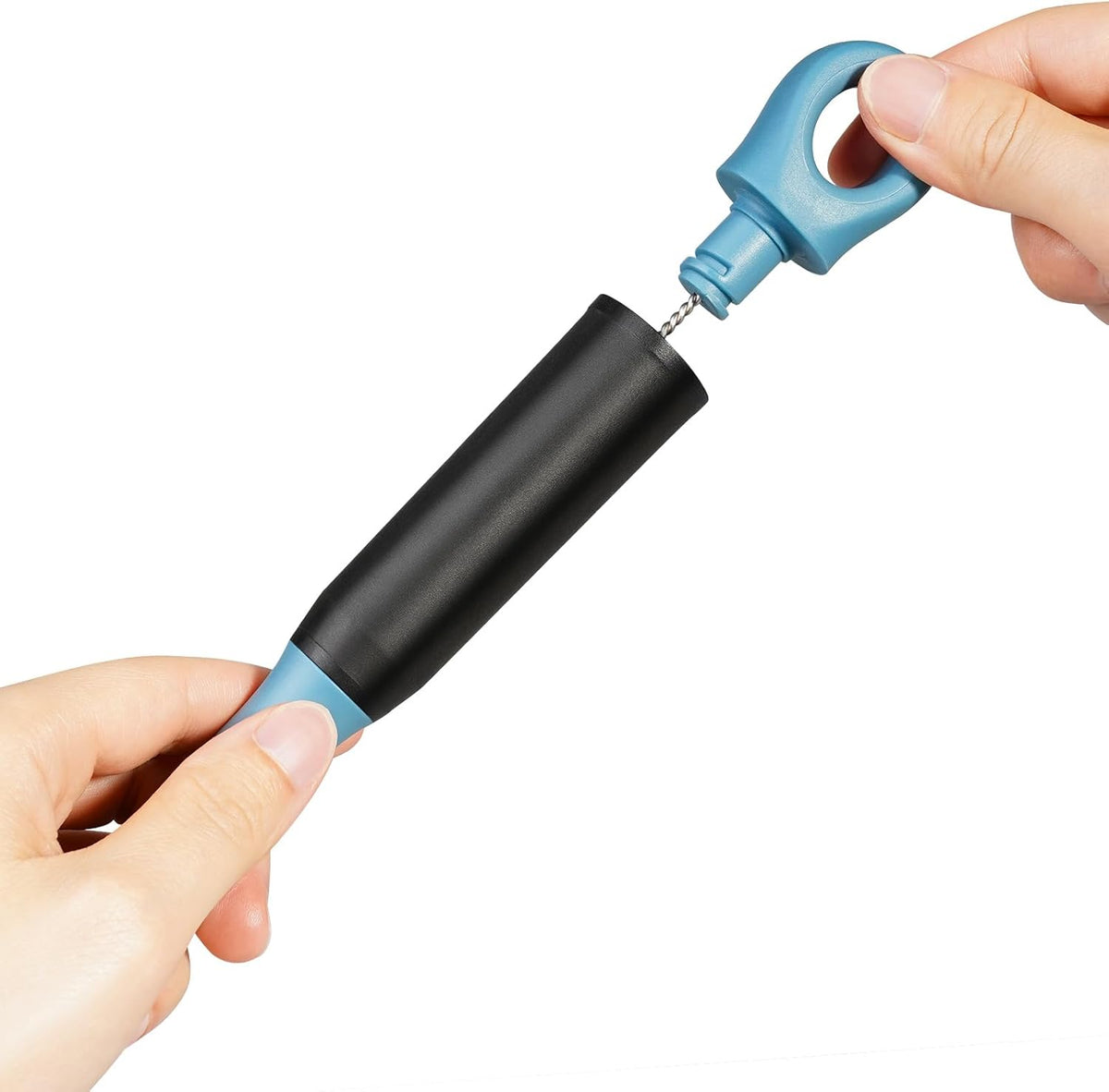 2-in-1 Bottle Cleaning Brush and Hidden Straw Brush, Long Handle Water Bottle Brush Cleaner with