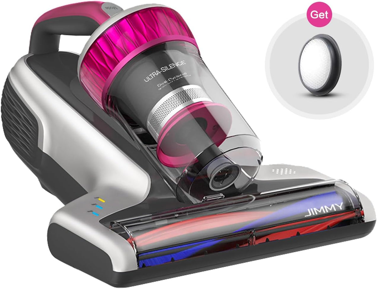Jimmy WB73 Mattress Vacuum Cleaner, Pet Hair Vacuum, Bed Vacuum with UV & Ultrasonic, Strong