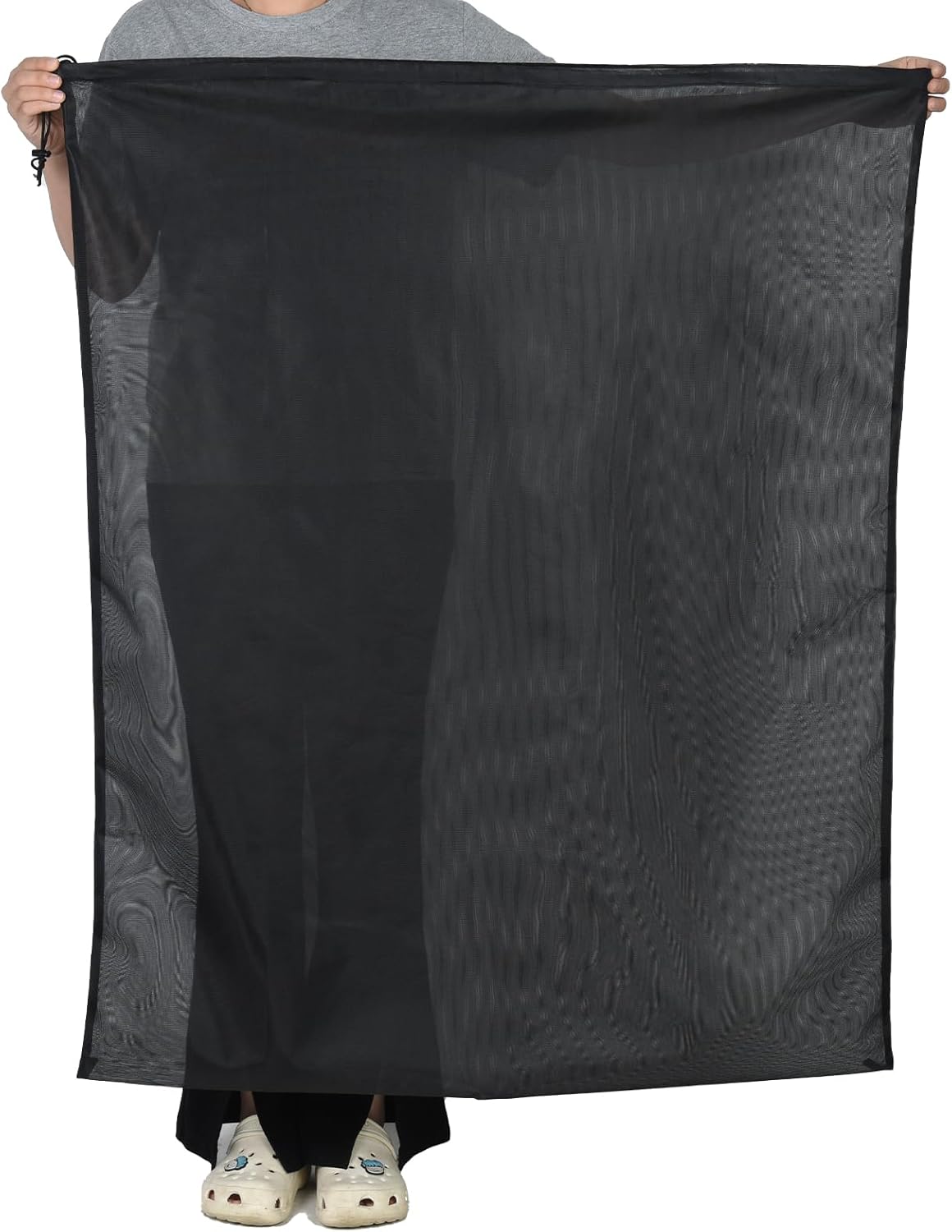 OTraki 2pcs Ex Large Mesh Laundry Bags 36x43 Inch Fine Mesh Washing Bag Drawstring Dirty Clothes