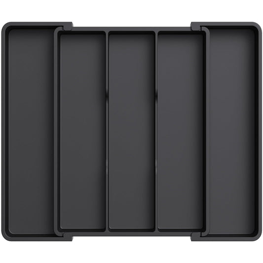 Lifewit Utensil Organizer for Kitchen Drawers, Expandable Cooking Utensil Tray, Adjustable Cutlery