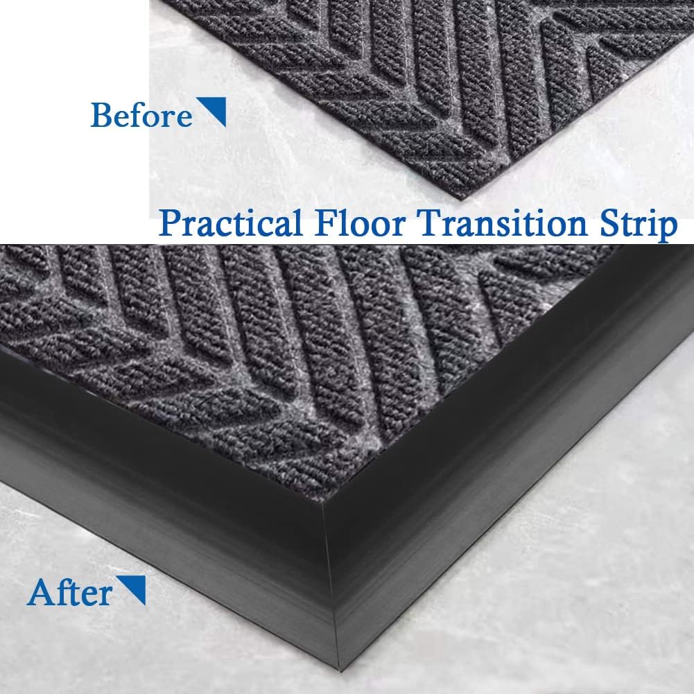 Floor Transition Strip Self Adhesive Carpet & Flooring Transitions Edging Trim Strip PVC Threshold