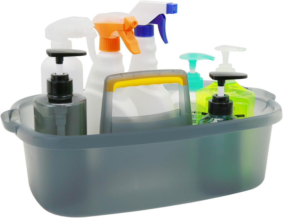 Multi-Purpose Cleaning Caddy with Handle, Shower Caddy Organizer/Storage Basket/Totes Portable for