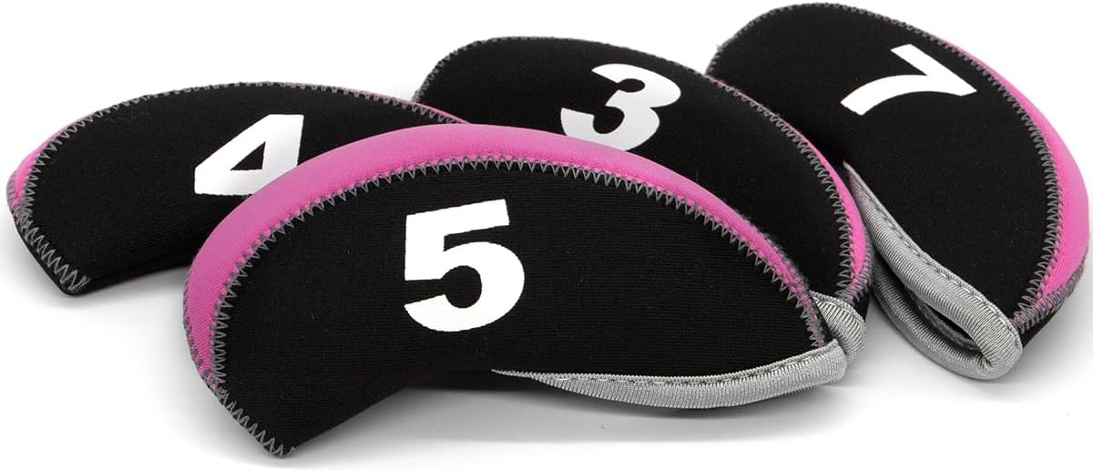 Golf Iron Covers for Golf Clubs Neoprene Golf Iron Cover Set 11pcs/10pcs Golf Iron Headcovers Golf