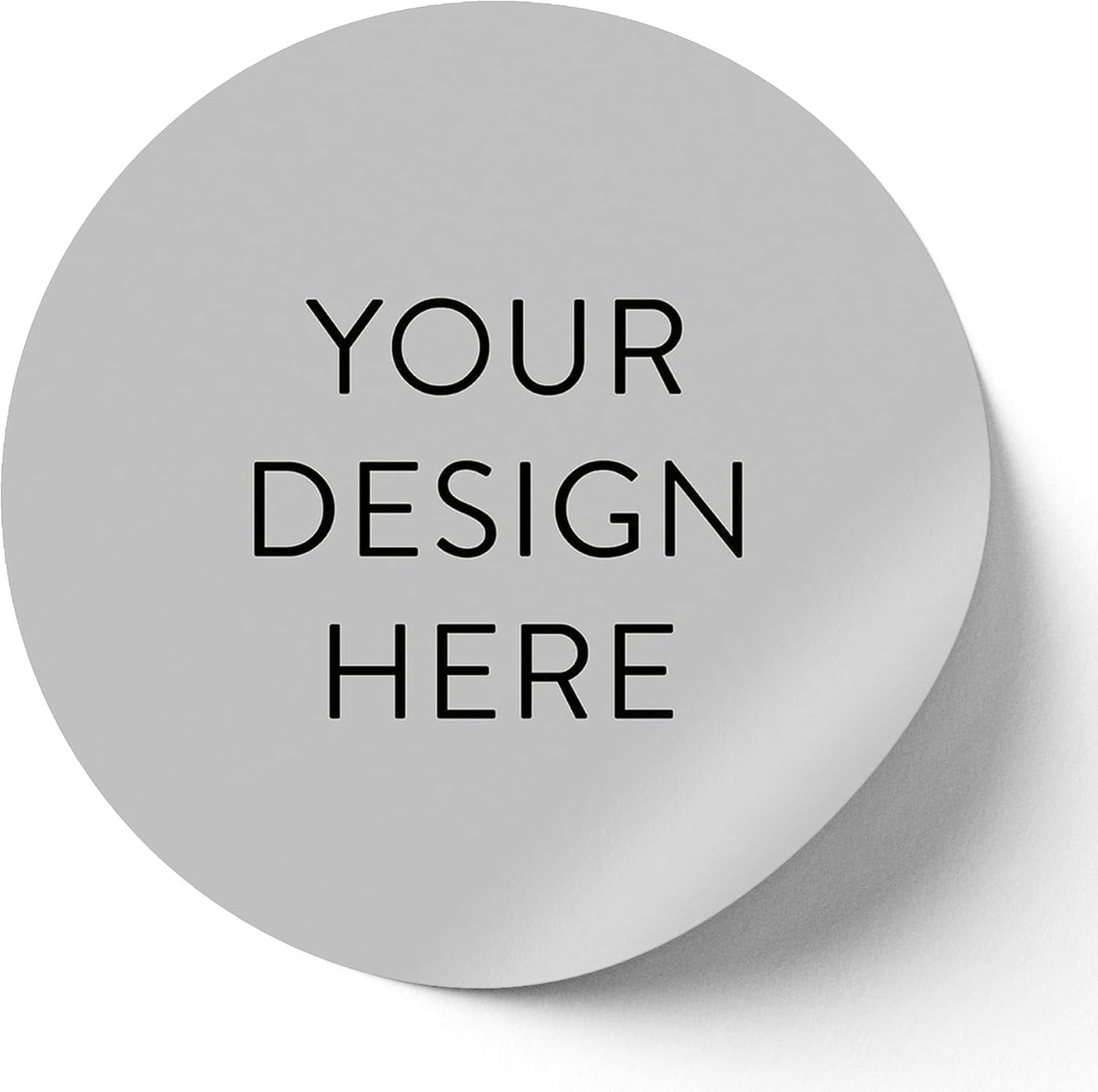 5-1000 Custom Vinyl Stickers - Upload Your own Image, Text, Design, Logo - Personalized Logo Labels