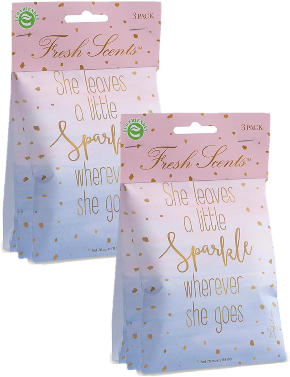 Willowbrook | Fresh Scents Scented Sachet Packet | Little Sparkle | Air Freshener Bags for Drawers