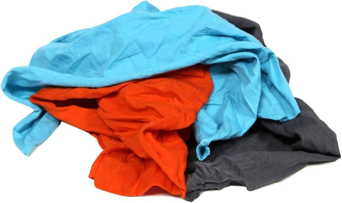 Premium Color Knit Cleaning Rags (1 lb. Bag - Pack of 24) – Shop Rags Bulk for Workshops