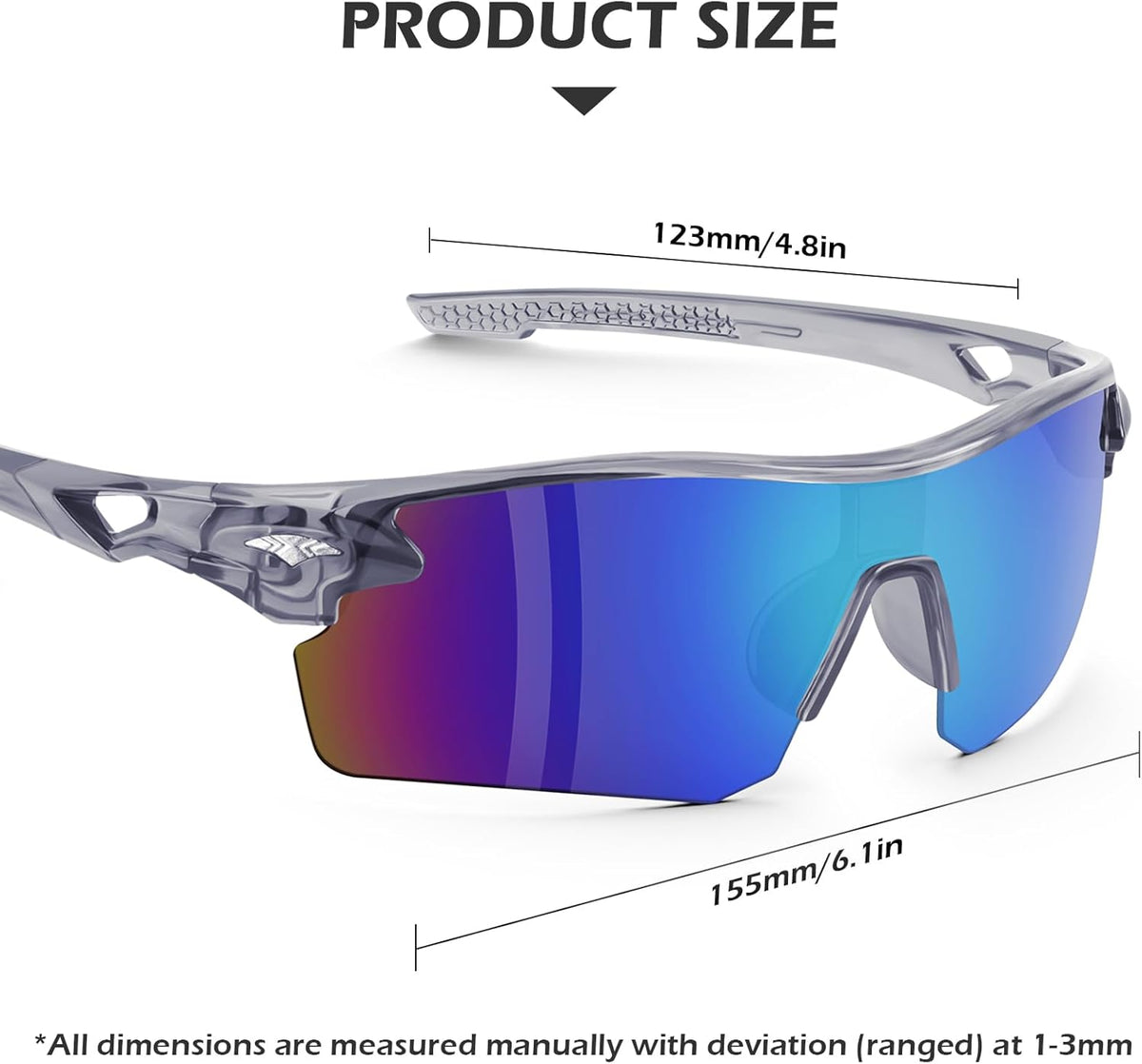 OXG 12 Pack Safety Glasses for Men Women, ANSI Z87.1 Safety Goggles Impact Resistant Protective