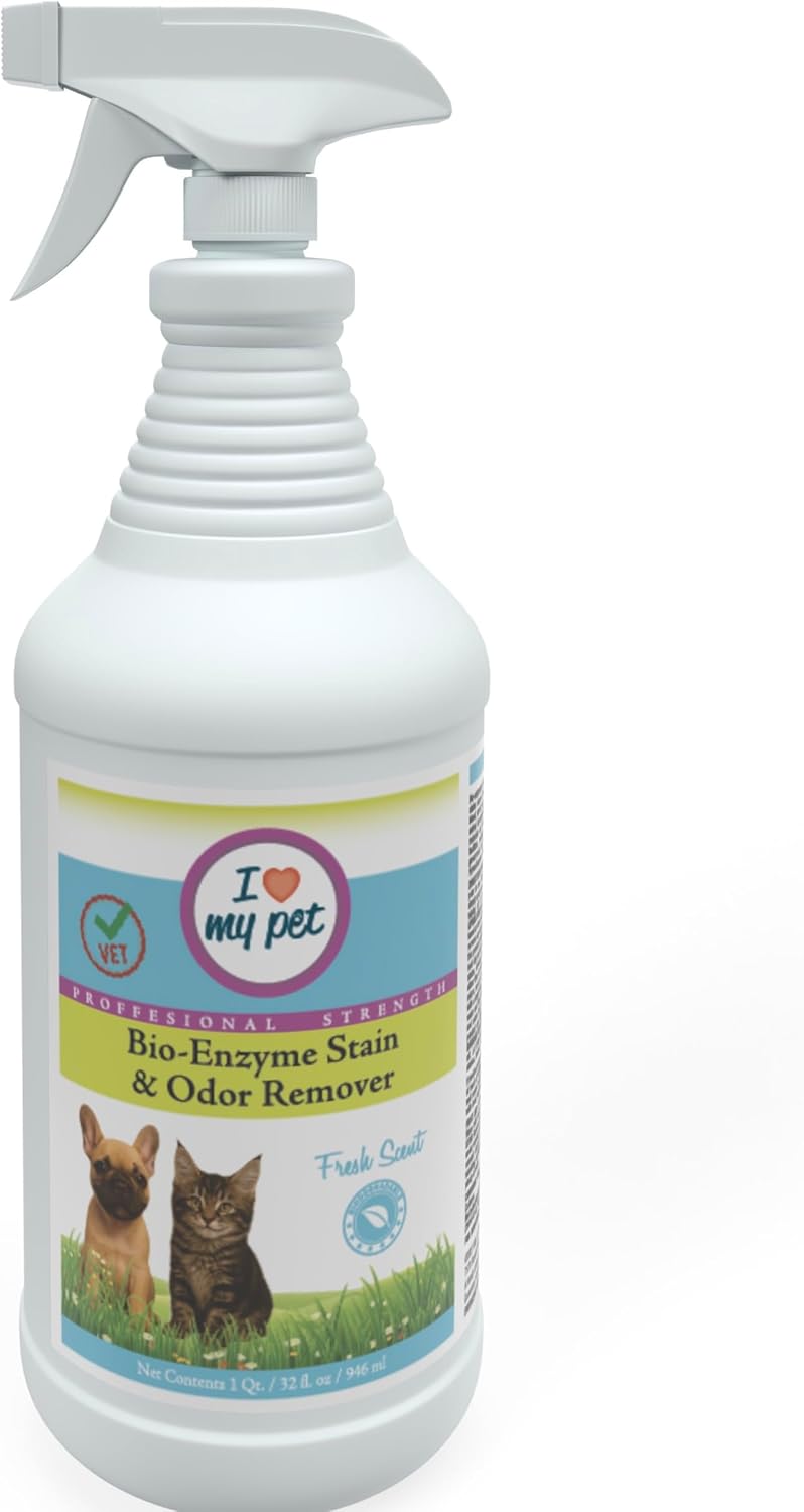 I Love My Pet Bio-Enzyme Stain and Odor Eliminator for Home, Enzyme Cleaner, Pet Carpet Cleaner