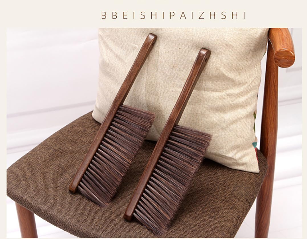 2PCS Hand Broom Cleaning Brushes-Soft Bristles Dusting Brush for Cleaning