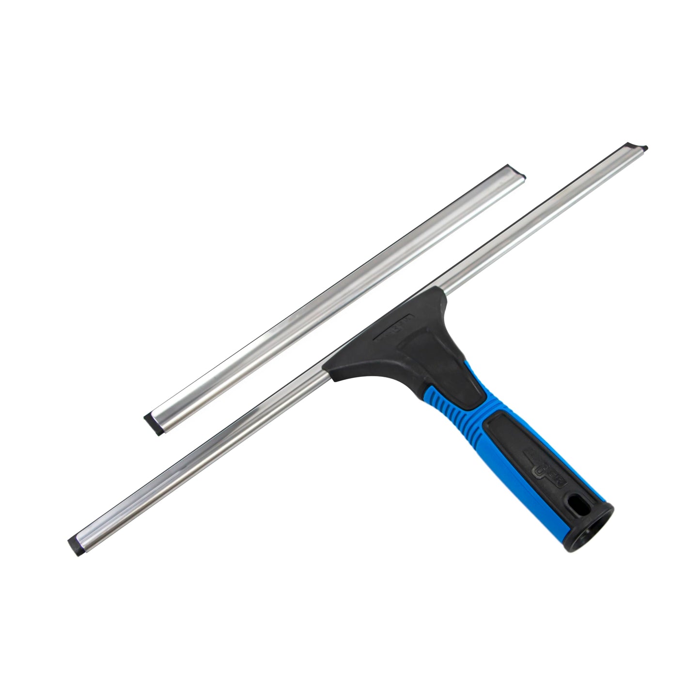 Unger Professional Connect and Clean 18” EZ Change Window and Glass Cleaning Squeegee, Large and