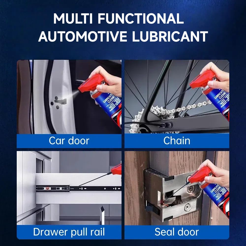 Glodway Specialist Silicone Lubricant Spary,Garage Door Lubricant Oil,with Smart Straw Sprays 2