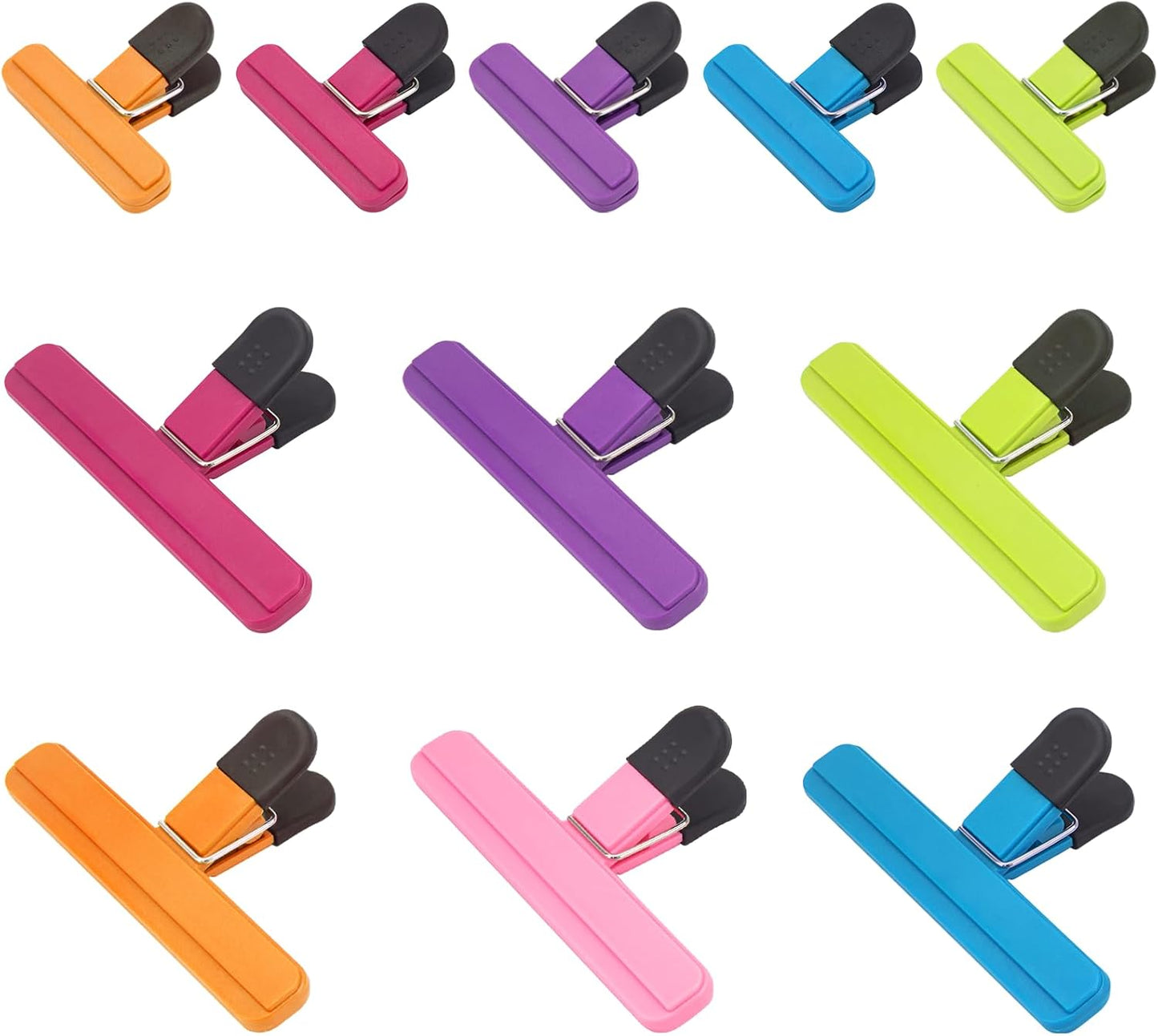 11Pcs Chip Bag Clips, Bag Clips for Food Storage, Snack Clip for Other Food Bags, Heavy Duty