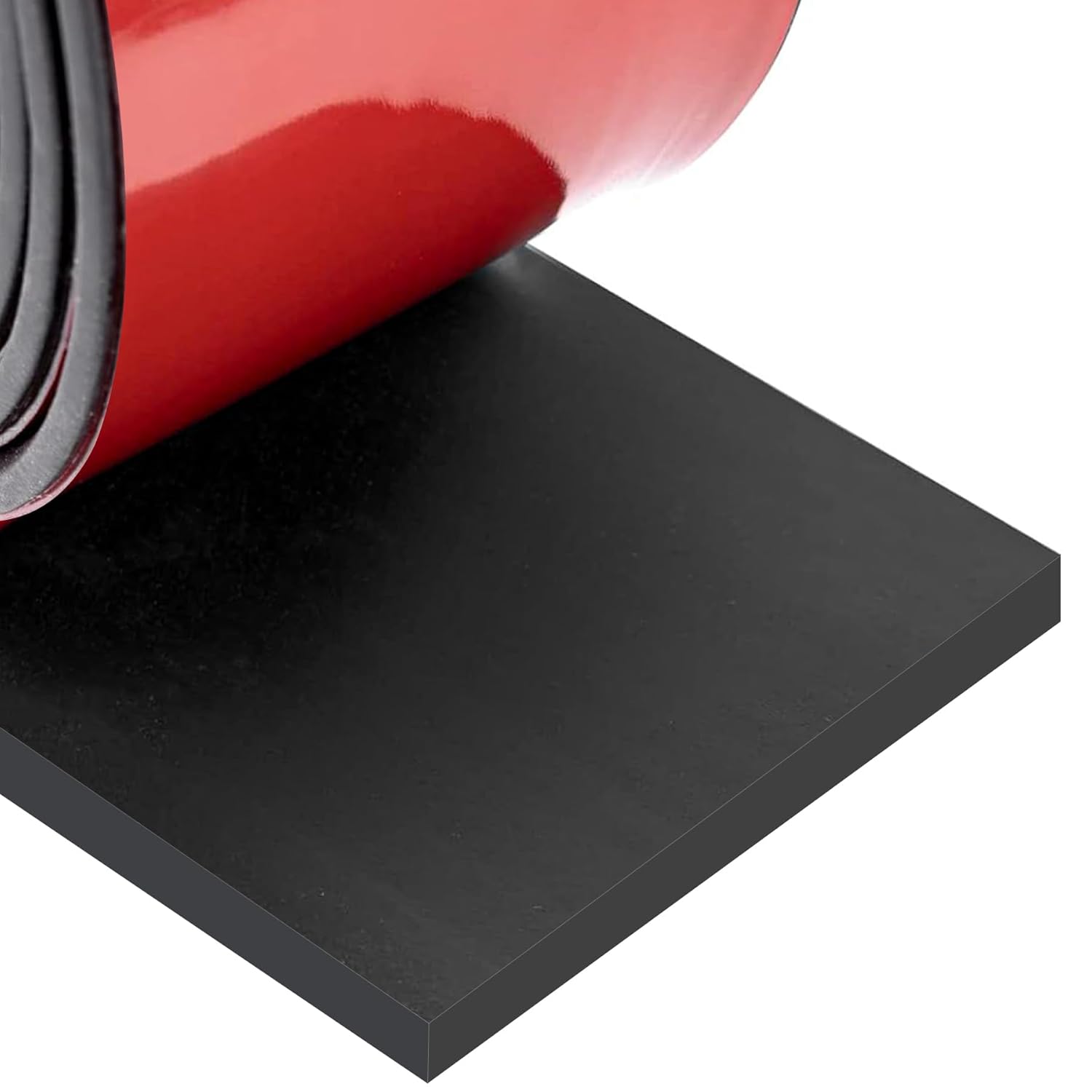 Neoprene Rubber Strips Self Adhesive Sheets, Rolls & Strips with Adhesive Backing Rubber Pads Self