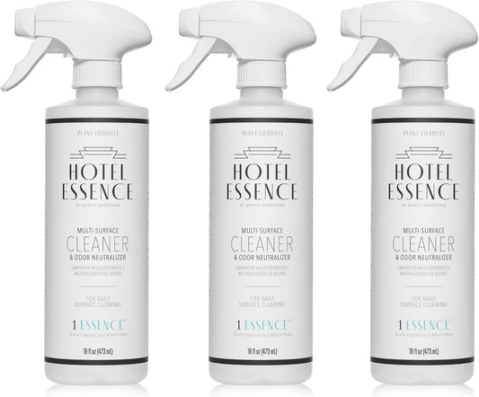 Hotel Essence Cleaner: Plant-Based Multi-Surface Cleaner & Odor Neutralizer, 16 oz, Leather