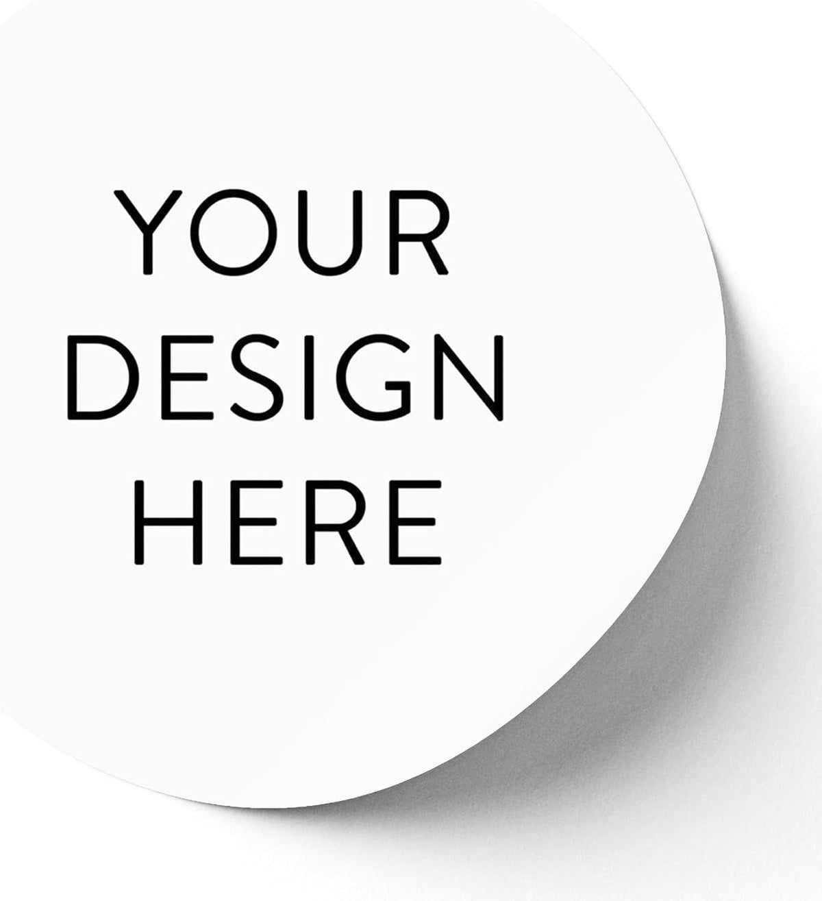 100 Custom Vinyl Stickers - Upload Your own Image, Text, Design, Logo - Personalized Logo Labels