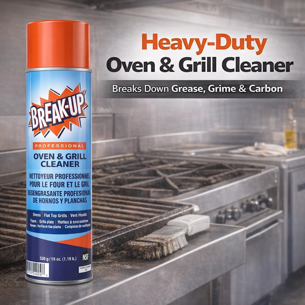 Diversey Break-Up oven and grill cleaner, six 19 oz cans – view 3