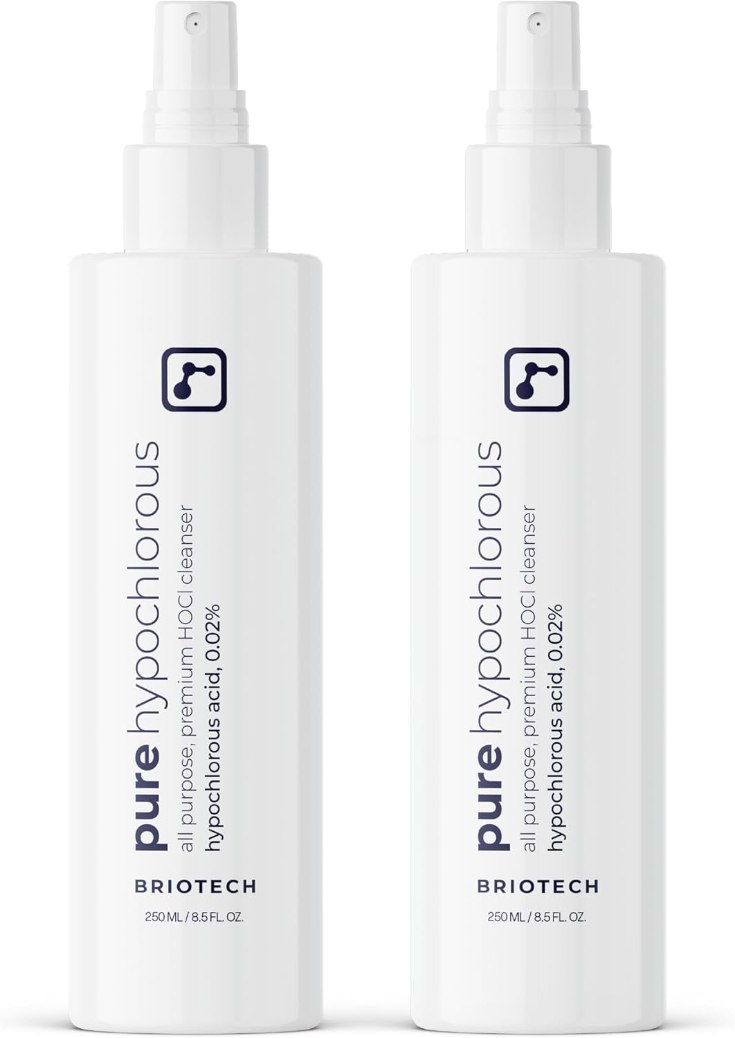 BRIOTECH Pure Hypochlorous Acid Spray and Cleanser, Original Premium HOCl Topical Solution