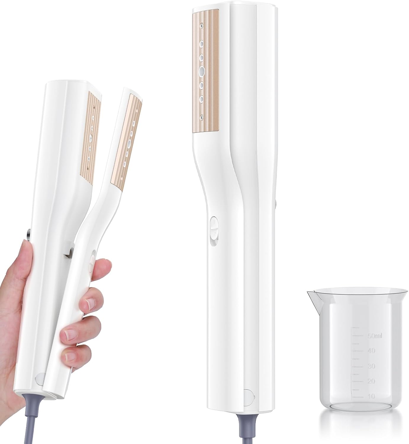 Iron Steamer for Clothes - Mini Iron, Portable Handheld Garment Steamer, 3 in 1 Steam Iron Wet &