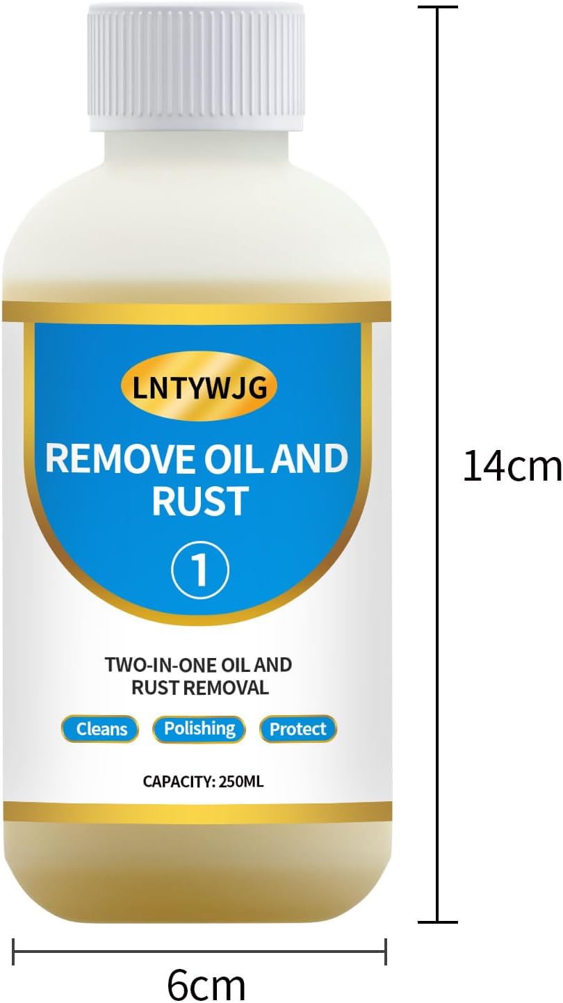 Industrial Strength Rust Remover, Penetrating Rust Removal for Steel, Stainless Steel, Wrought
