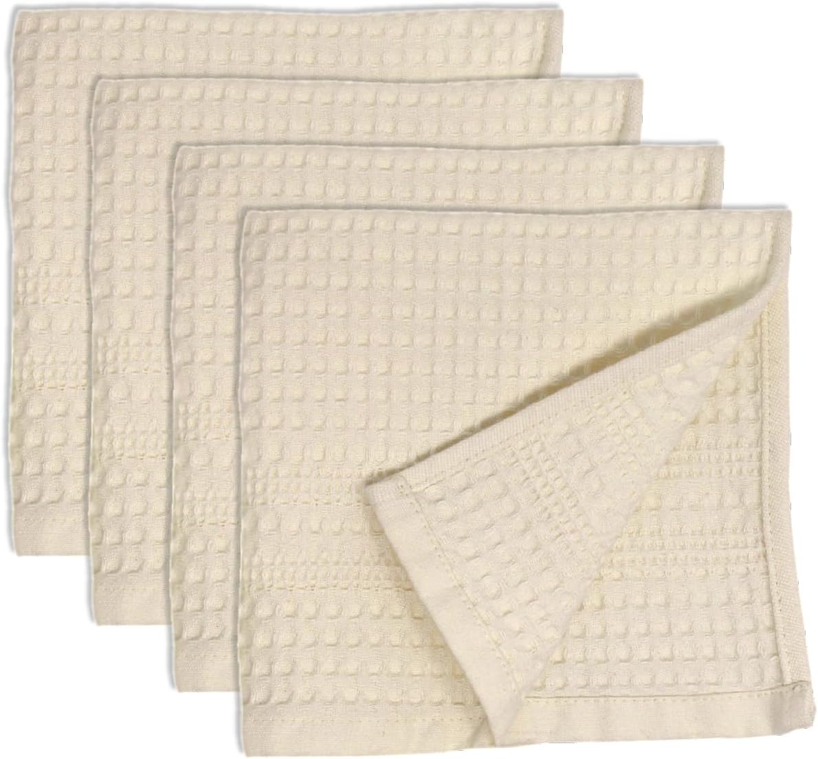 GILDEN TREE Waffle Towels Wash Cloths for Showering, Exfoliating Washcloth Face Towels, Quick Dry
