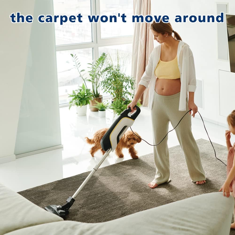 Heavy Duty Carpet Tape Double Sided 4 INx30YD Rug Tape for Area Rugs on Carpet, Perfect Rug Gripper