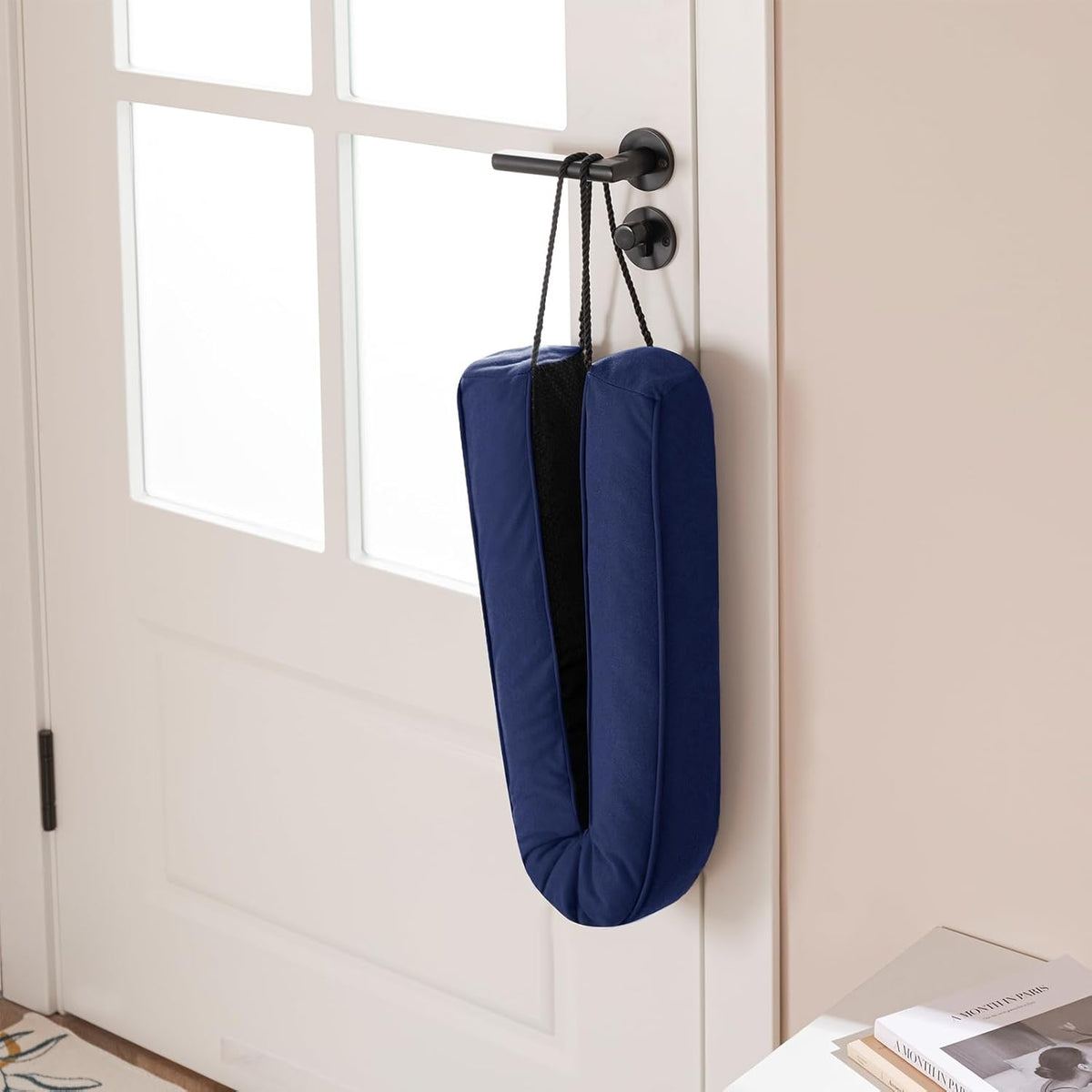 Sunolga 38" Door Draft Stopper Blocks Hot and Cold Air with Removable Washable Cover for Gaps Up to