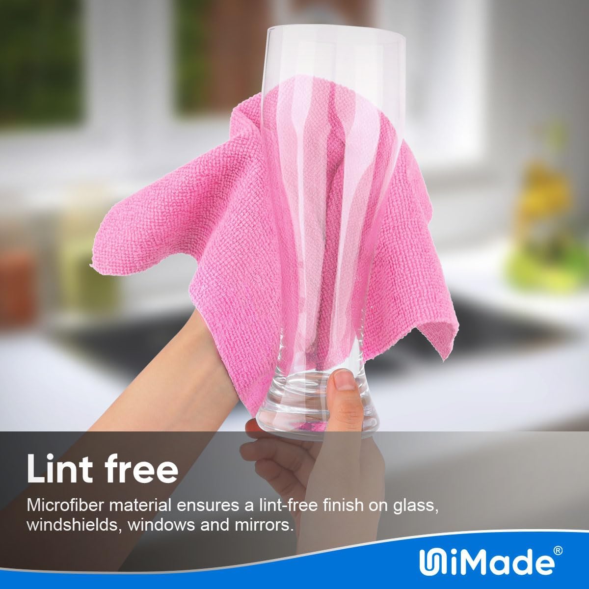 Microfiber Cleaning Cloth, 100 Sheets Microfiber Towels for Cars Commercial Grade Shop Towel