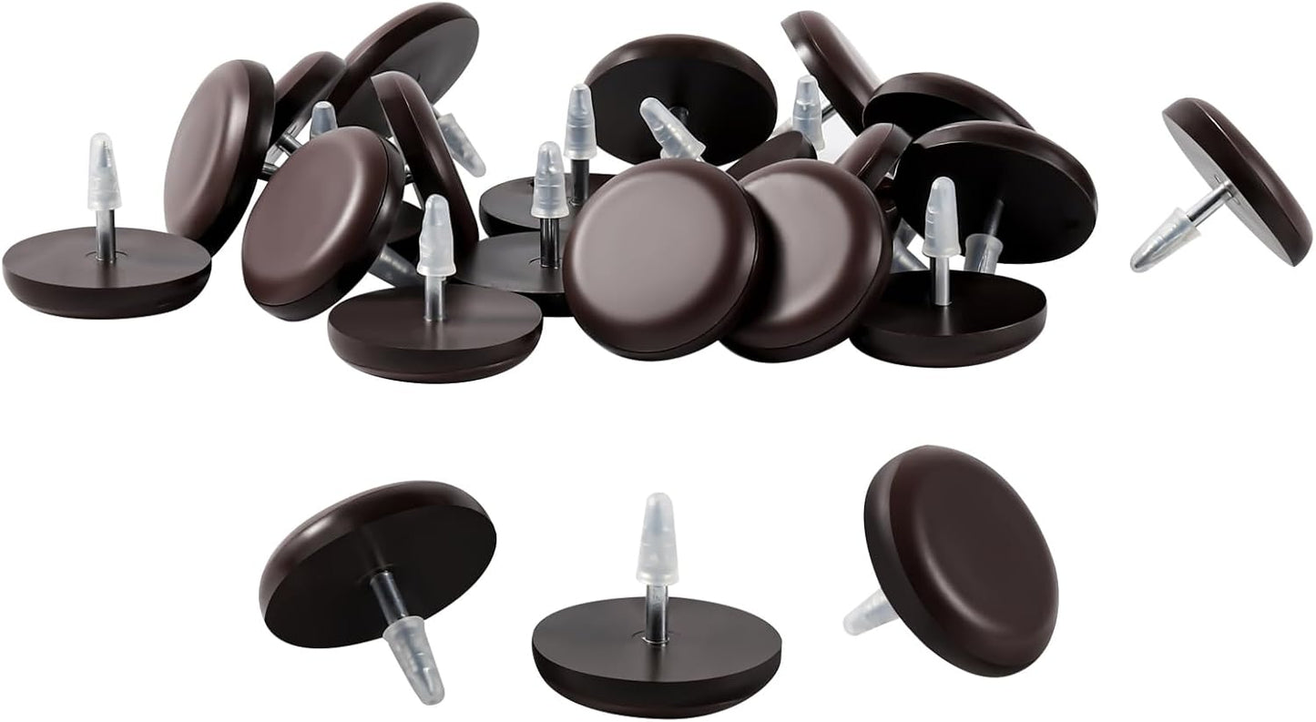 Furniture Glides Sliders-Furnigear PTFE (Teflon) Chair Leg Movers Sliders for Carpet Surface - Move