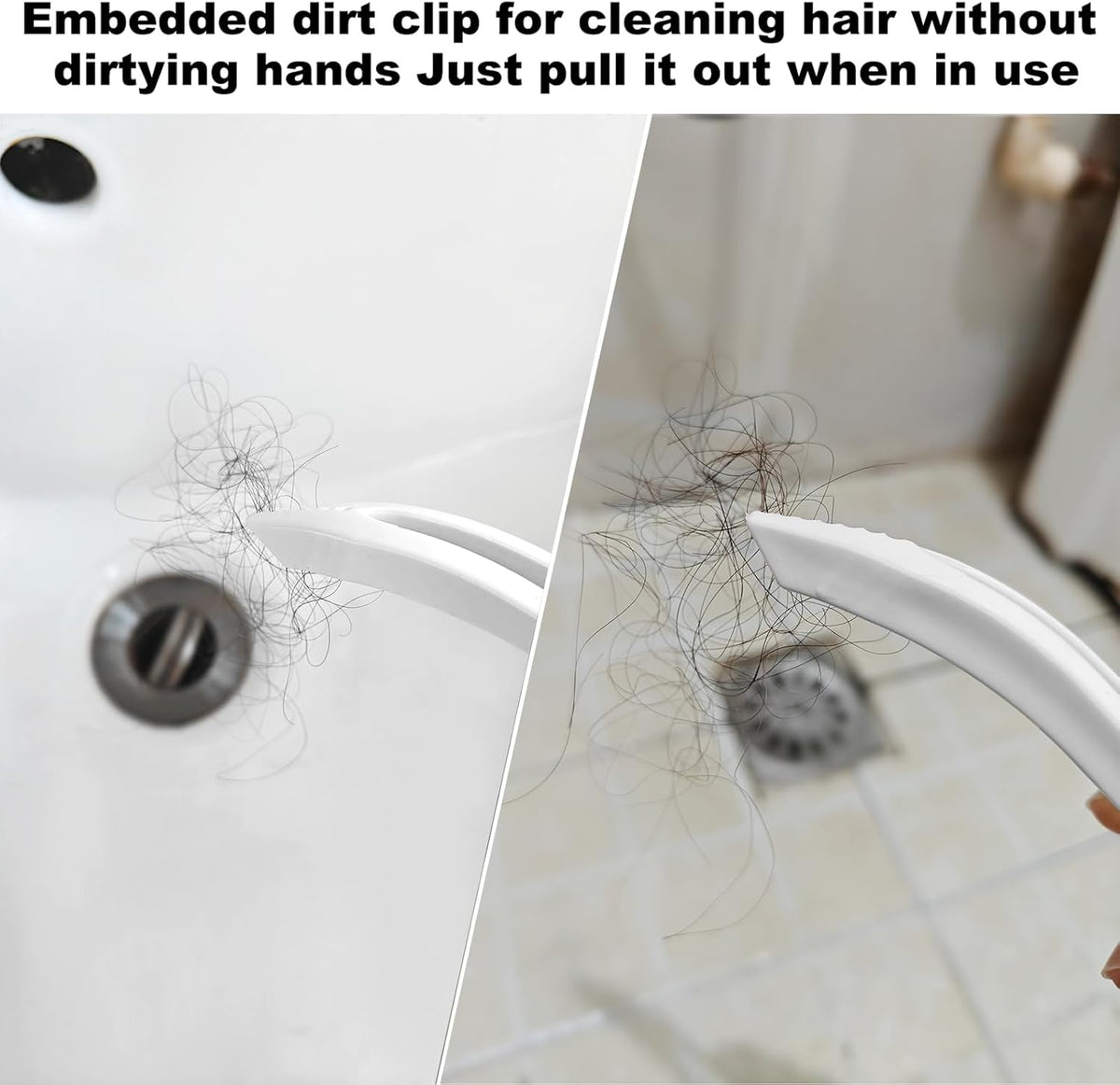 Bristle Brush - Hard Bristle Crevice Cleaning Brush Tools for Household Use, Kitchen, Bathroom