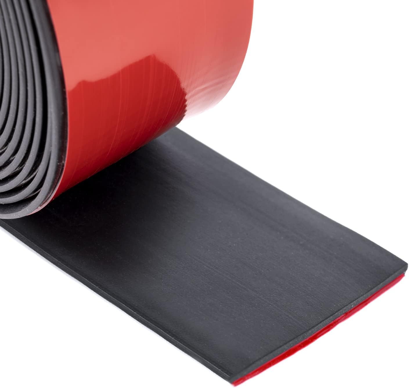 Adhesive Rubber Strips Neoprene Rubber Sheets, Rolls & Strips with Adhesive Backing Rubber Pads