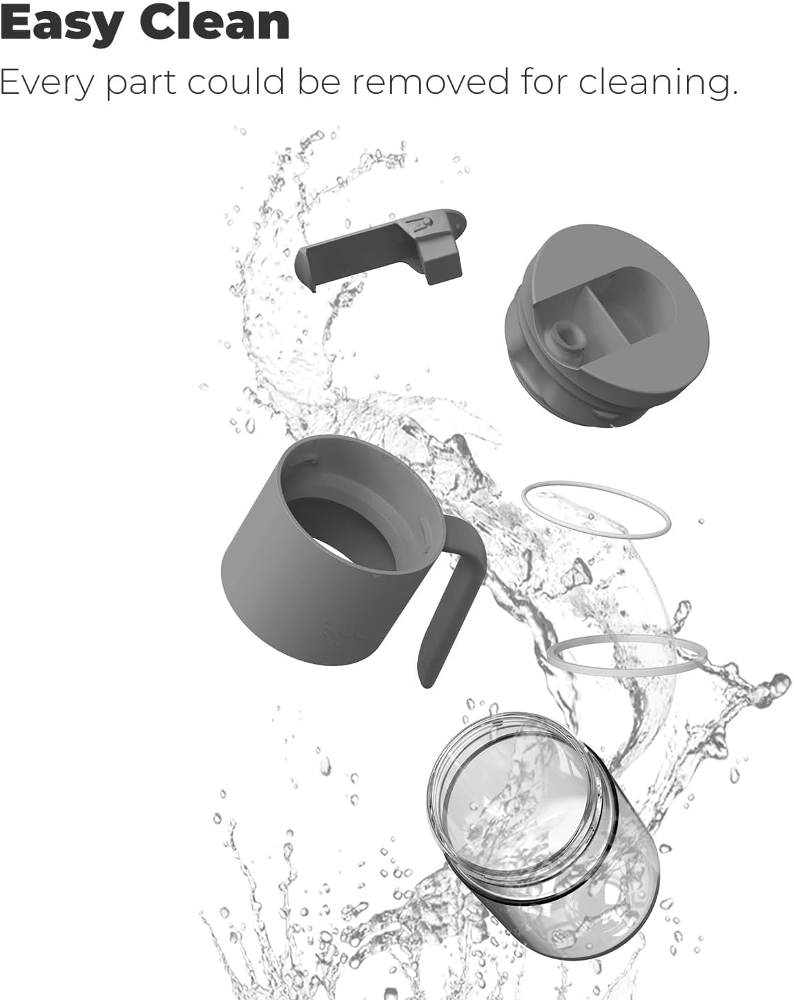 Zuutii Olive Oil Dispenser Bottle 18.6oz – Auto Flip Glass Vinegar Bottle with No-Drip Spout for