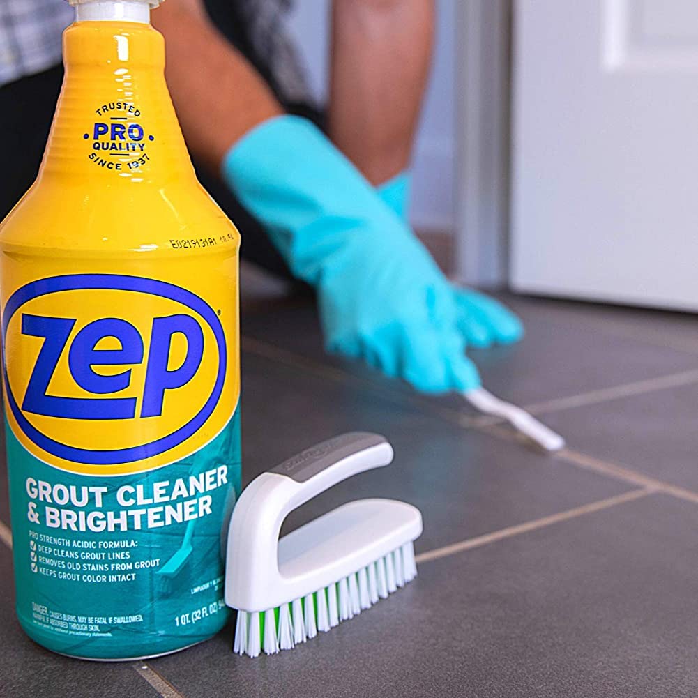 Zep Grout Cleaner and Brightener - 32 oz (Case of 12)