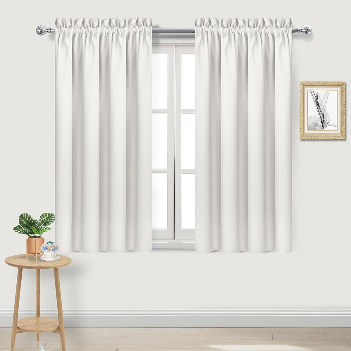 DWCN Blackout Curtains Thermal Insulated, Energy Saving & Noise Reducing Bedroom and Living Room