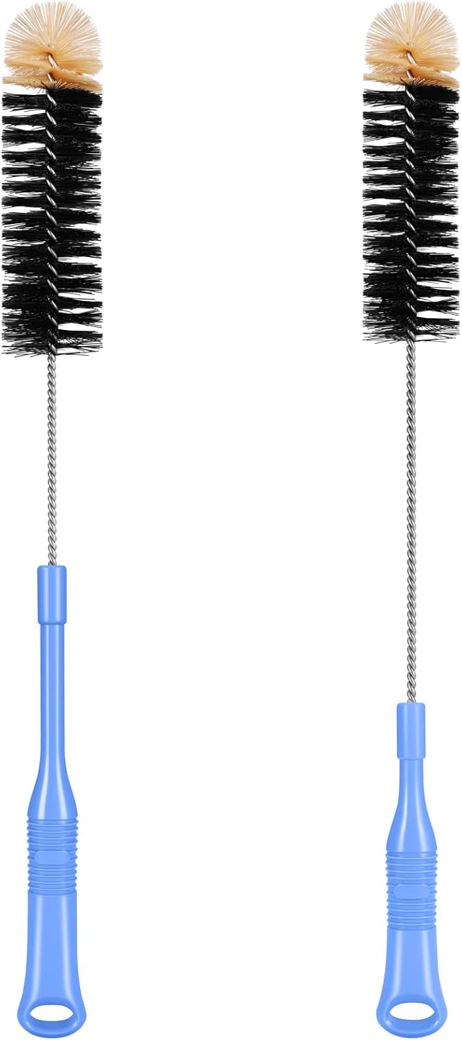 Bottle Cleaning Brush, 17 Inches Extra Long Handle Water Bottle Brush, Flexible Bendable Cleaner
