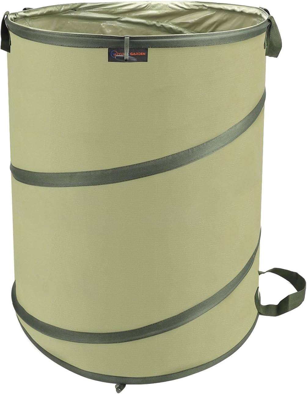 YUDI & GARDEN 45 Gallon Collapsible Garden Bag｜Collapsible Trash Can｜Camping Trash Can, Use for