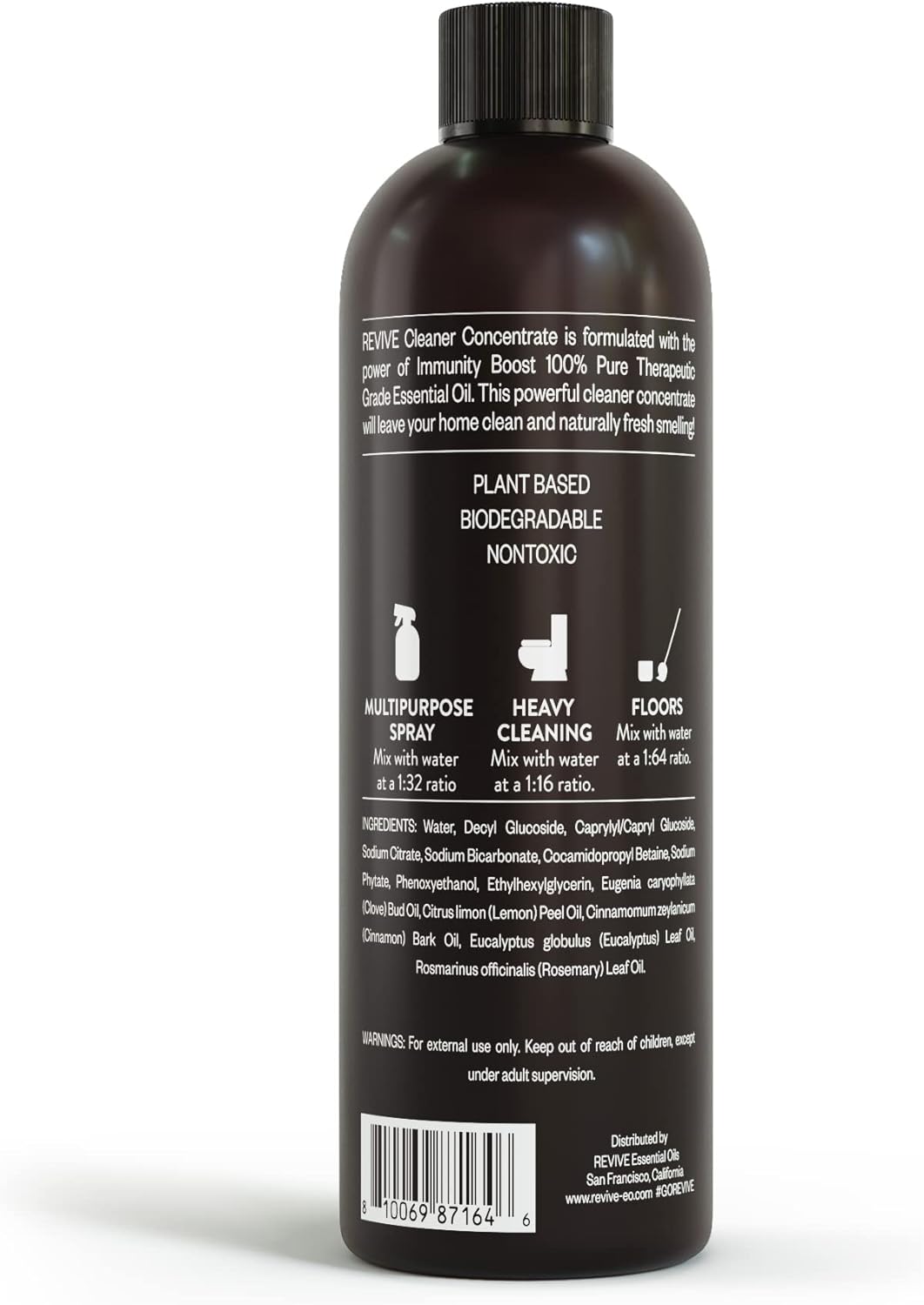 REVIVEEO Immunity Boost Cleaner Concentrate Multi-Purpose, All-Purpose, Concentrated, Mopping
