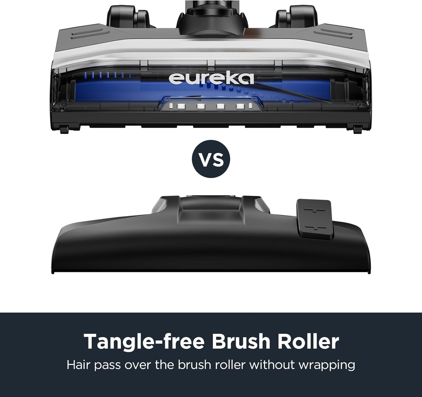 Eureka Bagless Canister Vacuum with Washable HEPA Filter, 16KPA Suction for Carpets/Hard Floors
