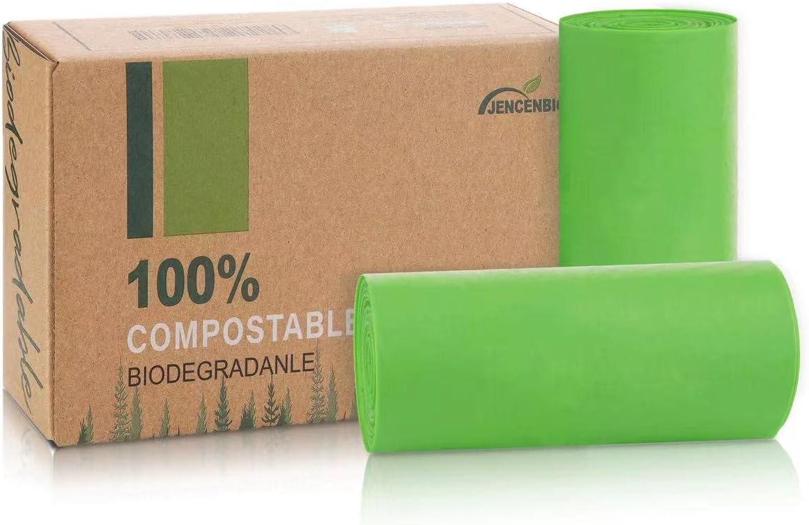 Compost Bags, 8 Gallons, 30Liter, Extra Thick 0.87 Mils, Biodegradable Food scrap waste bags with