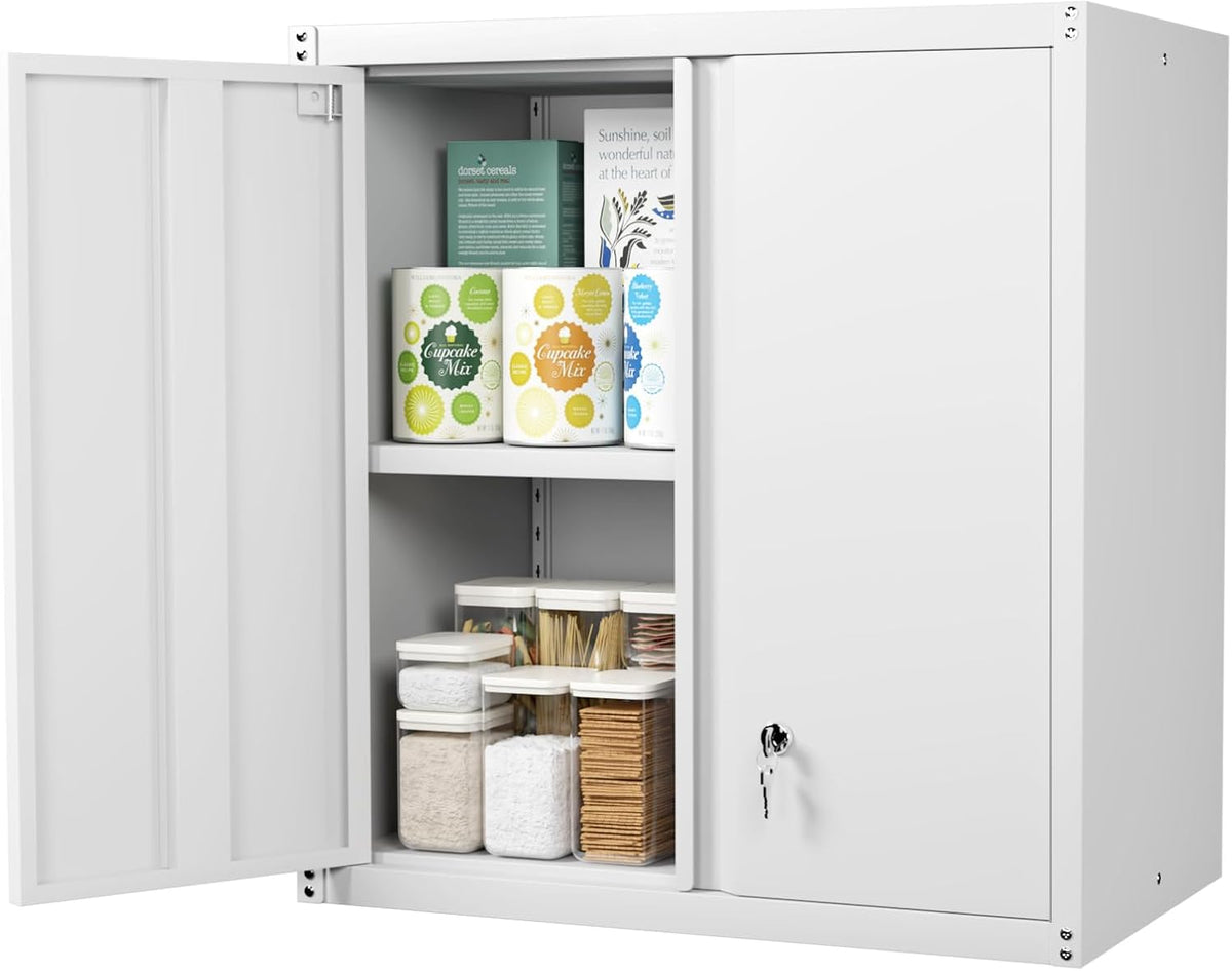 Metal Wall Cabinet,Garage Wall Mounted Cabinets,Steel Locking Cabinet,Metal Wall Cabinets for