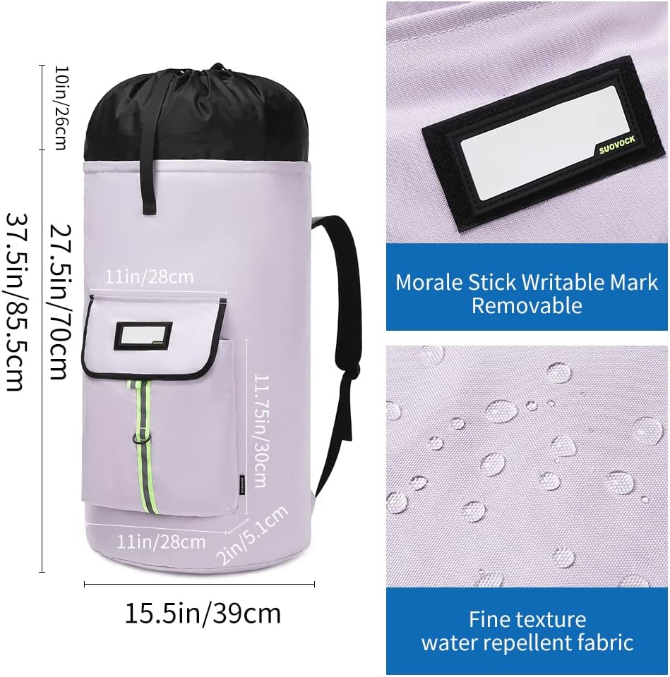 laundry bag backpack,extra-large heavy duty laundry bags,laundry backpack for college