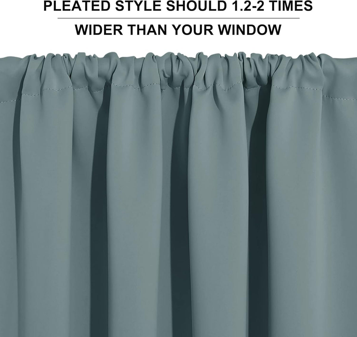 RYB HOME RV Curtains Blackout - Thermal Insulating Privacy Door Windows Camper Curtains for Kids