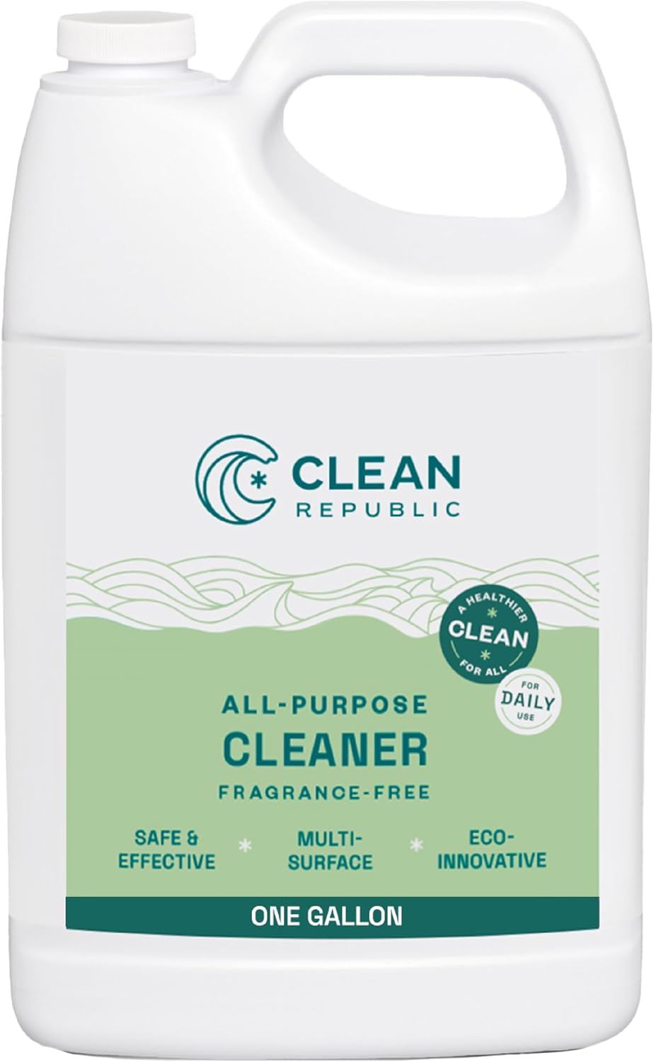 Clean Republic All-Purpose Cleaner, Daily Use Cleaner for Kitchens, Bathrooms, and More, 1 Gallon