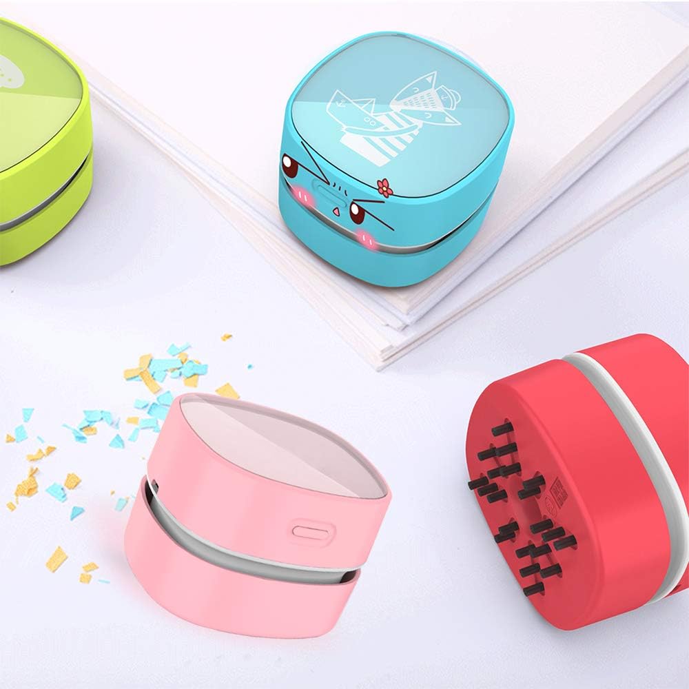 ODISTAR Desktop Vacuum Cleaner,Mini Table dust Sweeper Energy Saving,High Endurance up to 400