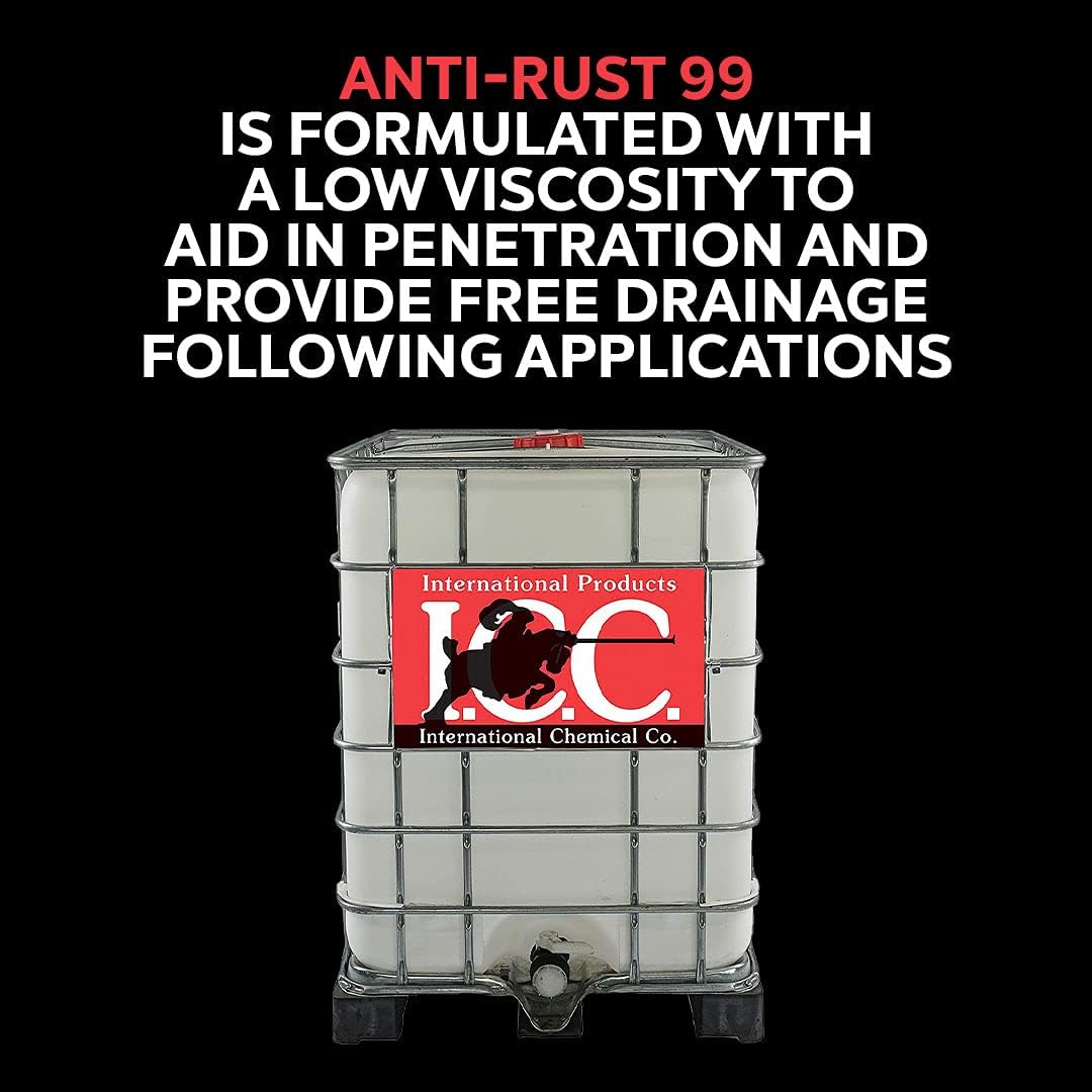 Anti-Rust 99 High-Performance Evaporative Solvent Rust and Corrosion Preventative; MIL C 16173 D