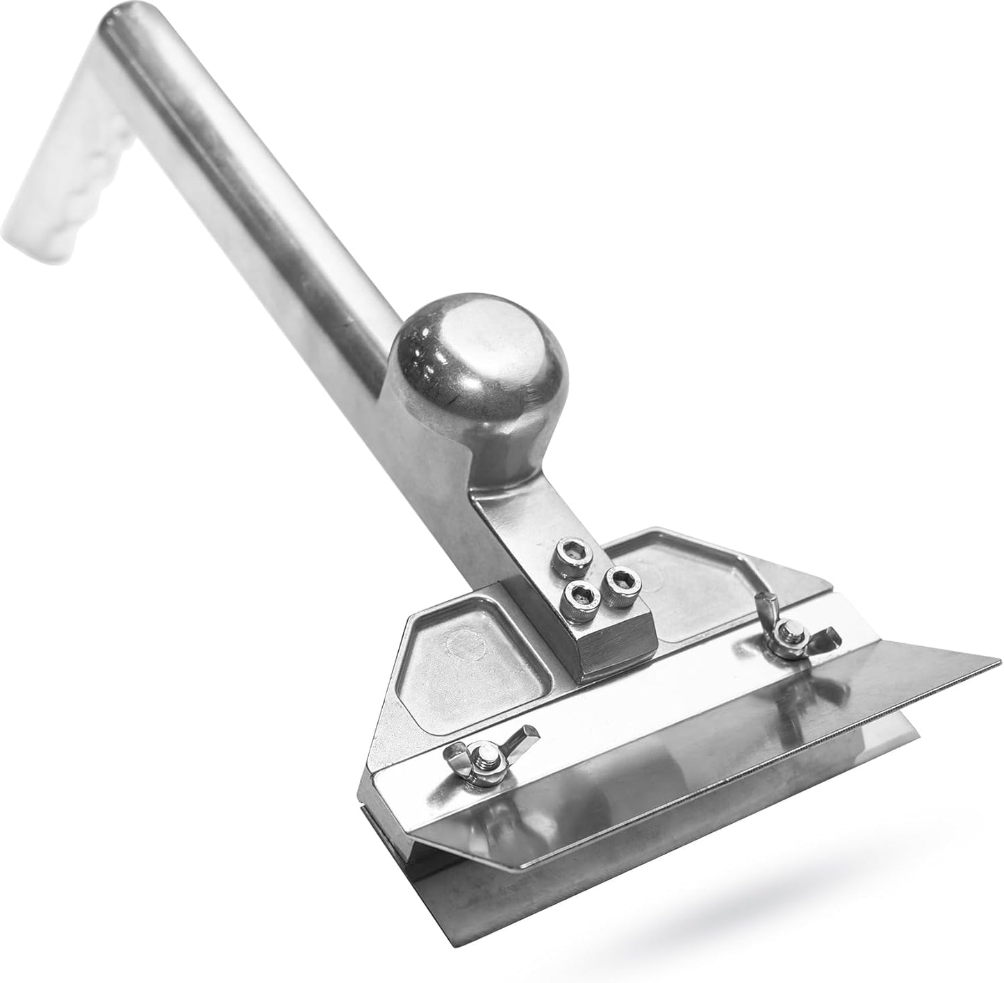 Professional Heavy Duty Grill Scraper for Flat Tops with Stainless Steel Scraper Blade, Flat Top