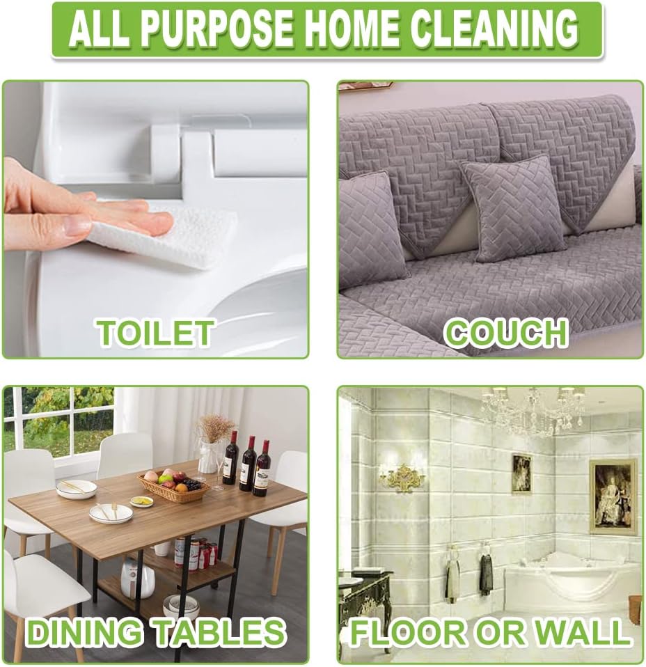 Air Jungles All Purpose Car and Home Cleaning Wipes 70 Count, Extra Large 8" x 10" Heavy Duty for